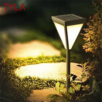 TYLA Современный креативный светильник для газона на открытом воздухе Классический Водонепроницаемый дом для украшения дорожки в саду