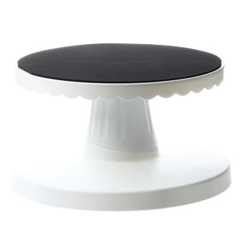 Вращающийся вращающийся поворотный стол для торта, платформа для украшения торта