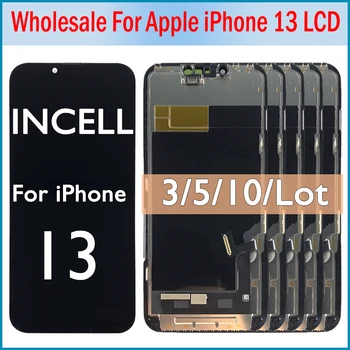 3/5/10 шт., высокое качество AAA для iPhone 13, ЖК-дисплей с сенсорным экраном, дигитайзер, запасные части для iphone 13