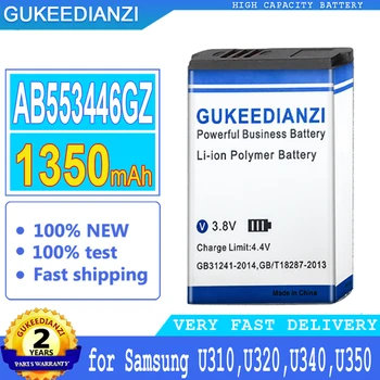 Аккумулятор GUKEEDIANZI 1350 мАч AB553446GZ для Samsung/Verizon SCH-U430 SCH-U620 SCH-U310 U320 U340 U350 U360 SCH-U410 Bateria
