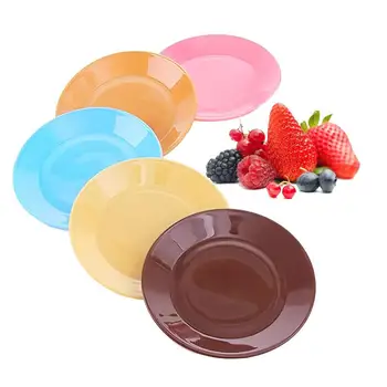 Многоразовые Сервировочные тарелки 5 шт. Небьющиеся тарелки для фруктов, Столовая посуда для фруктов и овощей, Многофункциональная тарелка для орехов