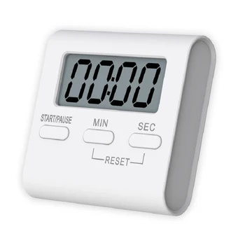 Кухонные часы обратного отсчета, легко подвешиваемые из АБС-пластика, большие цифровые часы-секундомер для сна