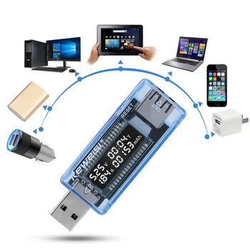 USB-устройство для определения тока и напряжения аккумулятора, Цифровой Тестер амперметра напряжения, Вольтметр, Зарядное устройство, Тестер емкости, Блок питания, Диагностический инструмент